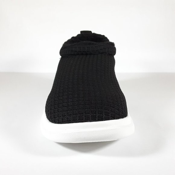 LUSSO CLOUD GURU SHERP MEN'S SHOES SIZE 11 IN JET BLACK WAFFLE / LILY WHITE BNIB - Picture 11 of 16